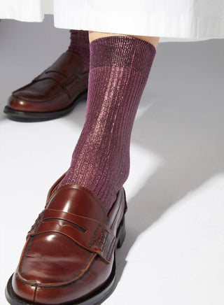 Maria La Rosa - One Ribbed Laminated - Bordeaux