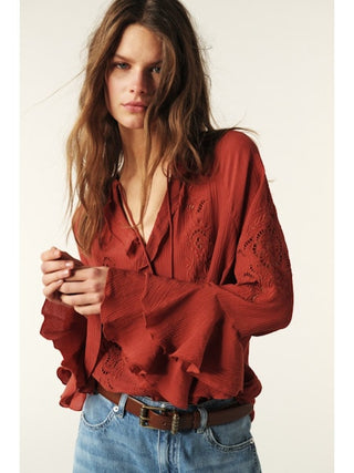 BA&SH - Omar Blouse - Blush