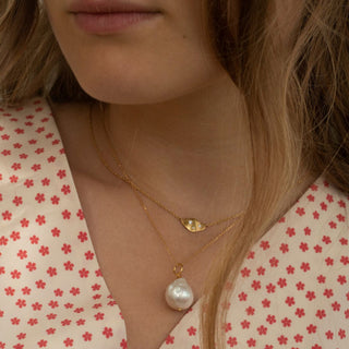 STINE A - Plain Pendant Chain Short - Gold