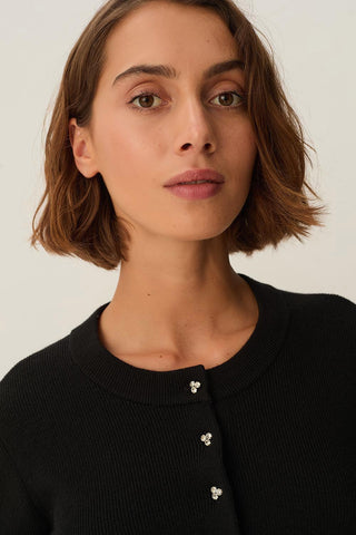 DES PETITS HAUTS - Clark Cardigan - Noir