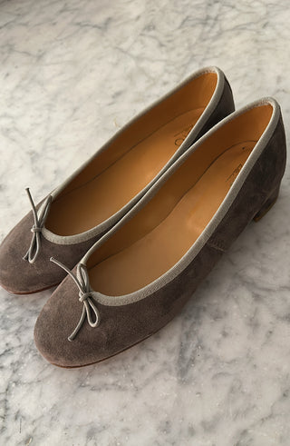 Lolo Ballerina - Dolce Vita Suede - Greige
