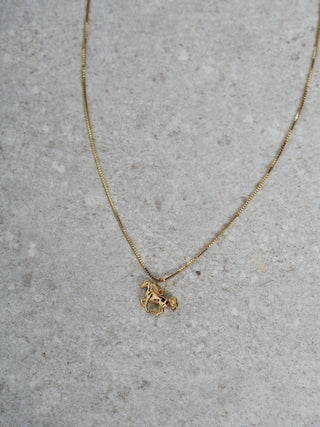 Englund1917 - Wild Horse Pendant - Gold