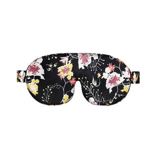 THE BEAUTY SLEEPER - Silk Sleep Mask - Cassiopeia Black