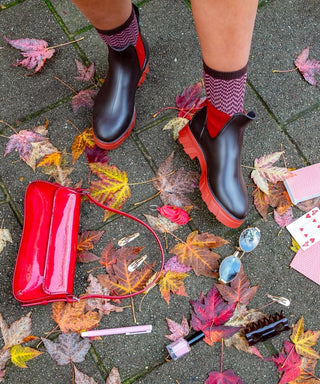 Méduse - Julcote Rain Boots - Marron/Terracotta