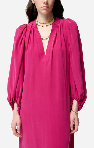 VANESSA BRUNO - Canessa Dress - Grenat