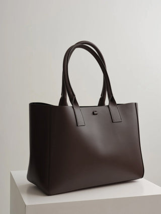 Koné - Filippo Work Bag - Vitello Dark Brown