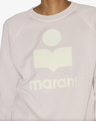 ISABEL MARANT ÈTOILE - Millyny Sweatshirt - Light Pink/Ecru