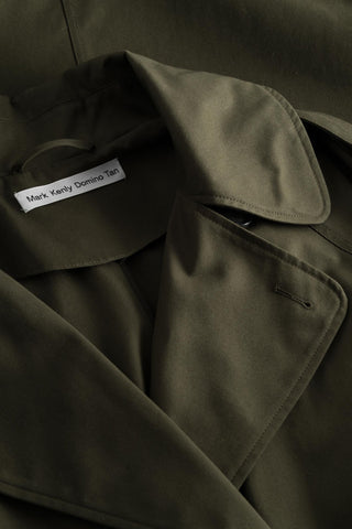 MKDT STUDIO - Catrin Trench Coat - Dark Green