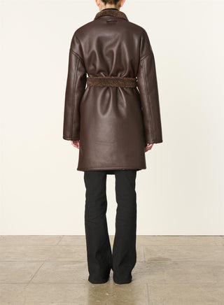 VANESSA BRUNO - Ferly Coat - Brown