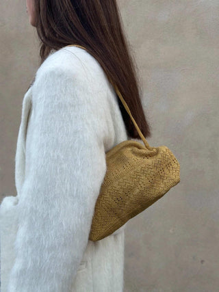 Pico Copenhagen - Small Rosalia Clutch - Old Gold Glitter