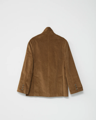 AF Agger - Corduroy Straight Blazer - Cognac