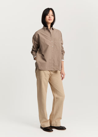 AIAYU - Lynette Shirt Check - Mix Fossil