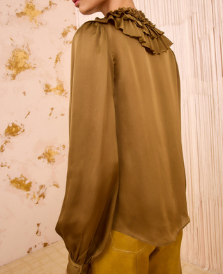 ULLA JOHNSON - Rouen Blouse - Willow