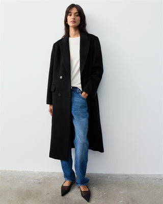 THE CURATED - The New York Coat - Black