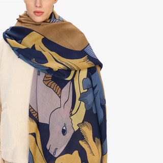 INOUI - Cavale Scarf 100 - Bleu Marine