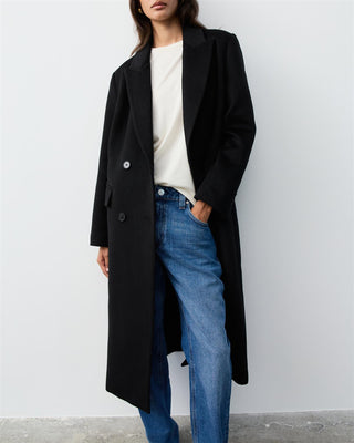 THE CURATED - The New York Coat - Black