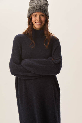 DES PETITS HAUTS - Belette Dress - Marine