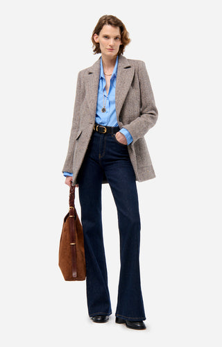 VANESSA BRUNO - Floea Jacket - Marron Chine