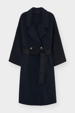 THE CURATED - The London Coat - Navy