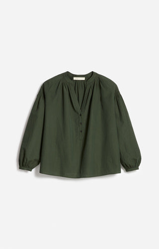 VANESSA BRUNO - Nipoa Blouse - Vert Fonce