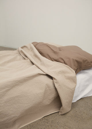 AIAYU DOMUS - Bed Cover Double 260x260 - Sandshell