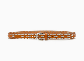 ISABEL MARANT ÈTOILE - Zap Leather Belt - Natural
