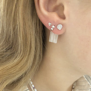 STINE A - Dancing Chains Behind Ear - Silver