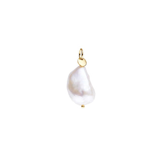 STINE A - BAROQUE PEARL PENDANT GOLD