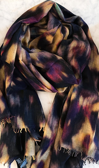 ISABEL MARANT ÈTOILE - Alette Scarf - Ochre/Black