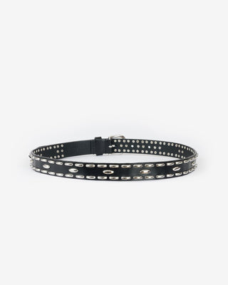 ISABEL MARANT ÈTOILE - Zap Leather Belt - Black
