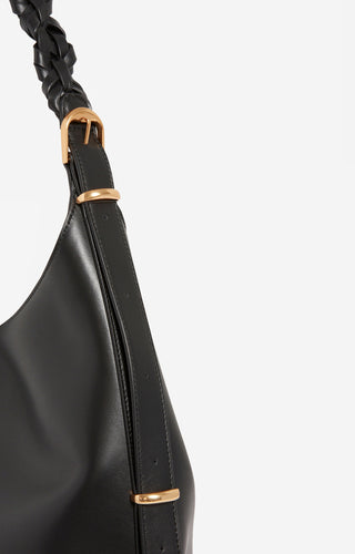 VANESSA BRUNO - Large Jess Hobo Bag - Noir