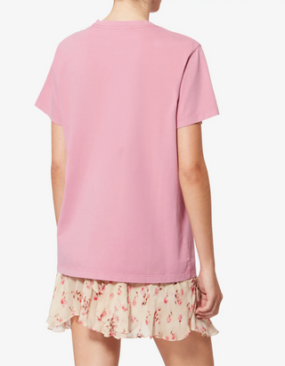 ISABEL MARANT ÈTOILE - Aby Tee Shirt - Bubblegum/Granita