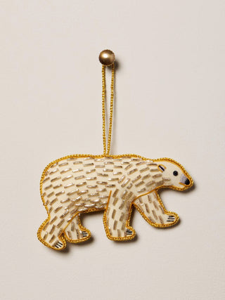 CHEHOMA - Hanging Embroidered Polar Bear