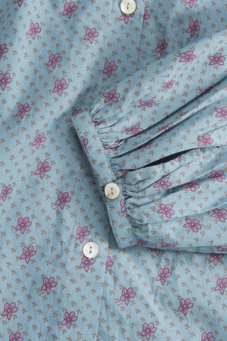 SKALL - Cilla Shirt - Florence Print/Blue