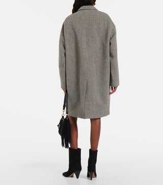 ISABEL MARANT ÈTOILE - Limiza Coat - Black/Ecru