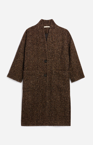 VANESSA BRUNO - Bachir Coat - Brown