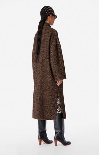 VANESSA BRUNO - Bachir Coat - Brown