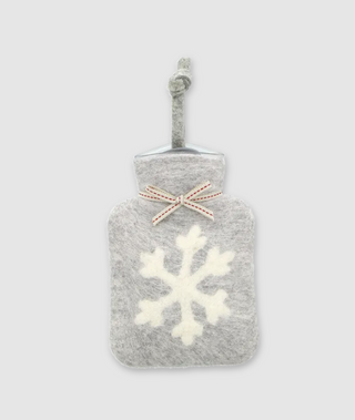 Dorothee Lehnen - Heatingbottle XS - Snowflake Light Grey/White