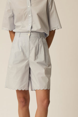 DES PETITS HAUTS - Rebby Bermuda Shorts - Celeste