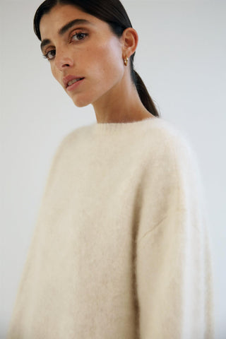 ALMADA LABEL - Floy Cashmere Sweater - Cream