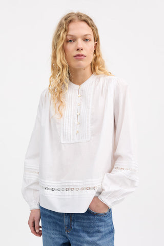 SKALL - Leaf Shirt - Optic White