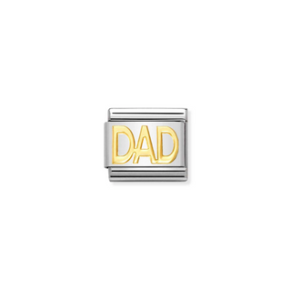 Nomination - Link WRITINGS 18k gold DAD