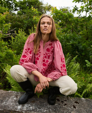 SISSEL EDELBO - Juliane Top - Red Stripes