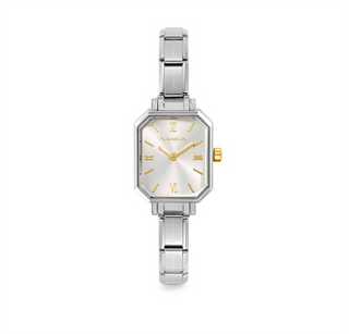 Nomination - PARIS watch with steel strap and RECTANGULAR