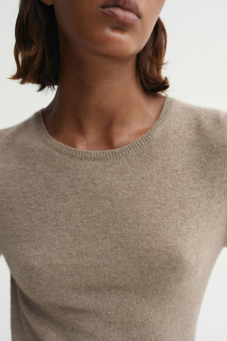 ALMADA LABEL - Awa Crewneck Sweater - Nougat