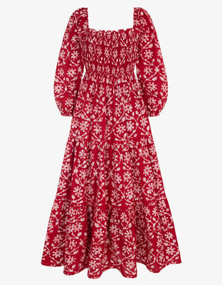 PINK CITY PRINTS - Cindy Dress - Scarlet Forest