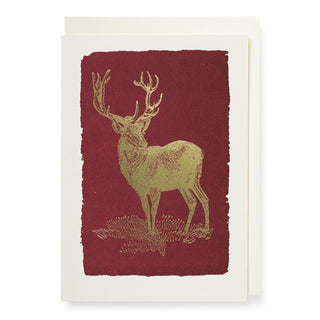 Archivist - Card 12,5x9 - Gold Stag