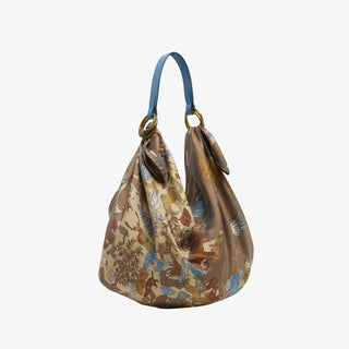 INOUI - Leather Belt Handle - Light Blue