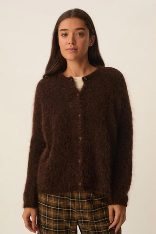 DES PETITS HAUTS - Bea Cardigan - Coffee