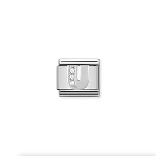 Nomination - Link ALPHABETH 925 sterling silver U